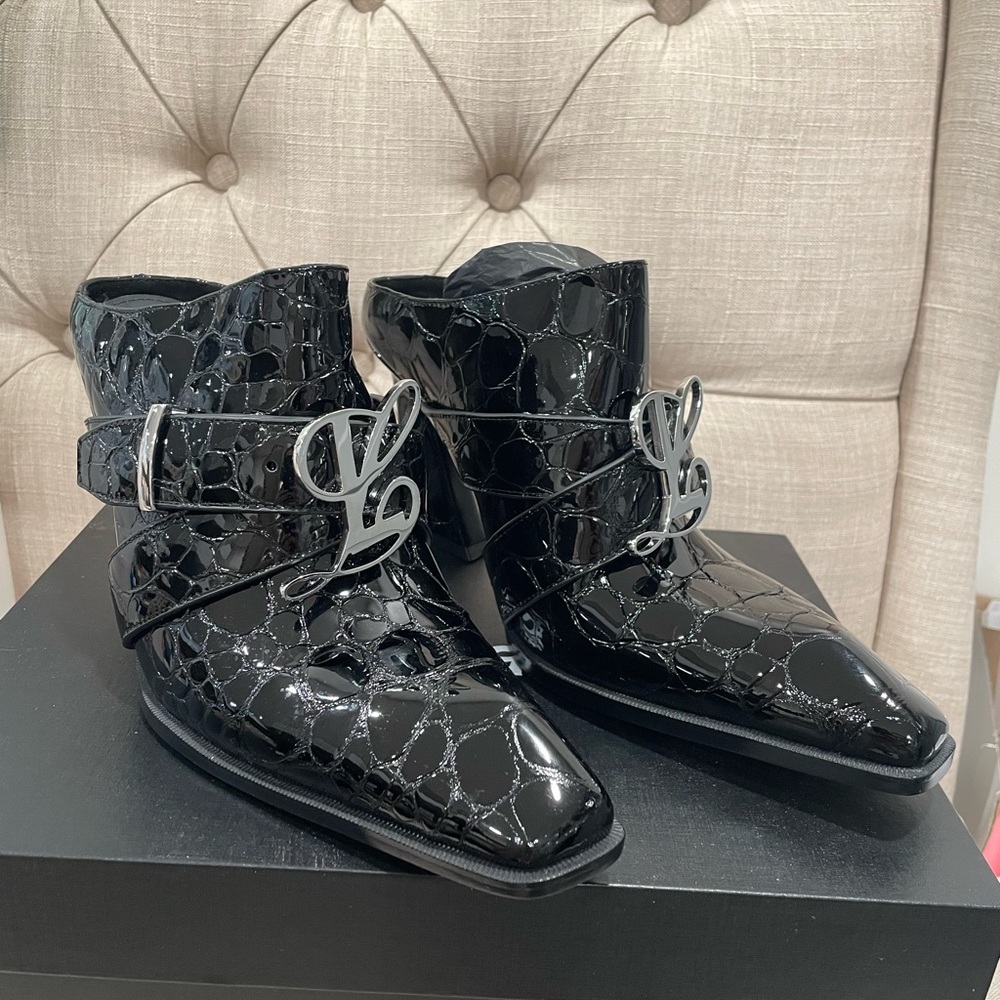 Luar black mules